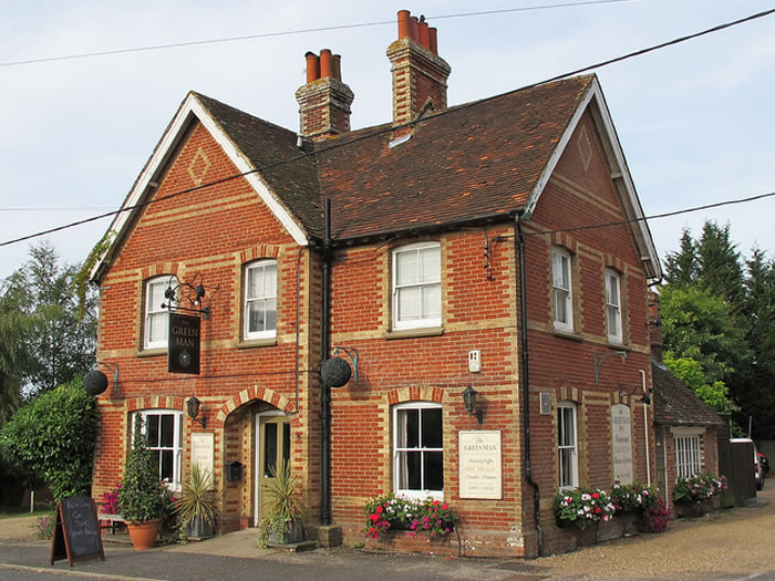 The Green Man in Partridge Green